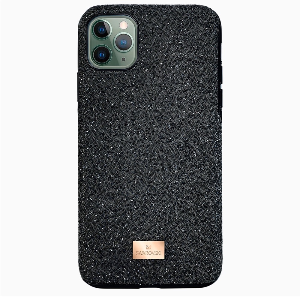NWT Swarovski 11 PRO MAX PHONE CASE, BLACK
